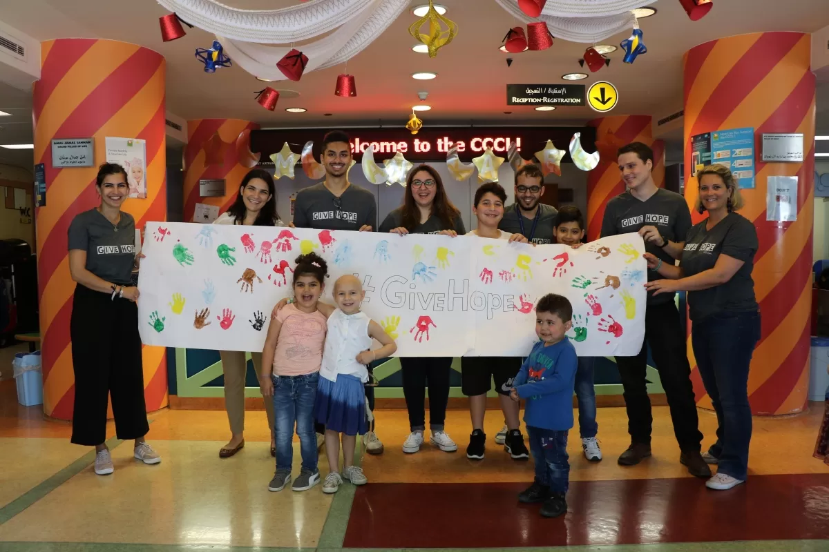 SB OverSeas pays a visit to the Children’s Cancer Centre in Lebanon