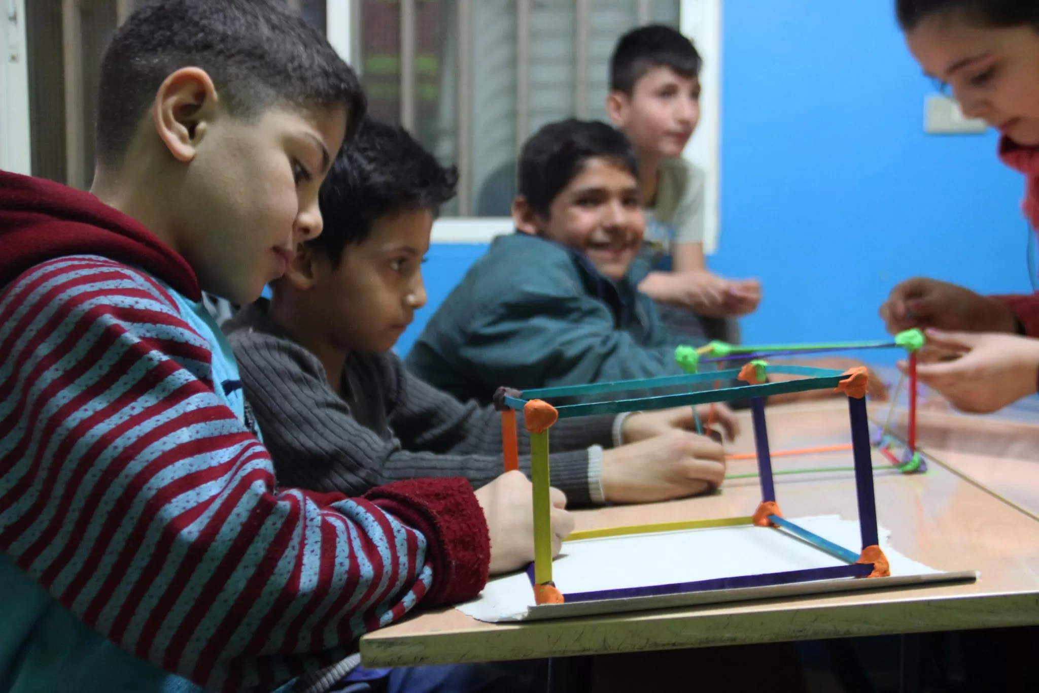 Students in Saida pass public school exams